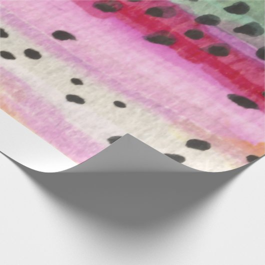 Papier Cadeau Pêche à la truite arc-en-ciel (Coin)