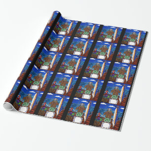 Papier Cadeau Pêche au marlin Weimaraner