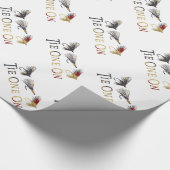 PAPIER CADEAU PÊCHE DE MOUCHE ETATS-UNIS (Coin)