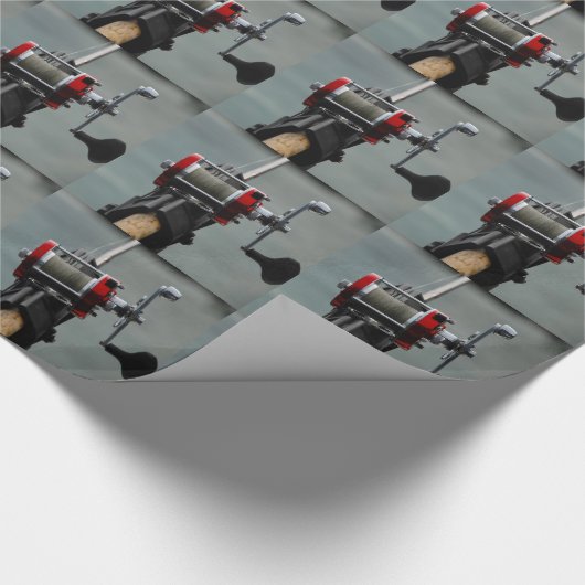 Papier Cadeau Pêche terminée (Coin)