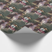 Papier Cadeau Pêche vintage (Coin)