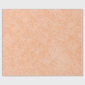 Papier Cadeau Pêcher Fuzz Faux Cuir (Plat)