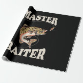 Papier Cadeau Pêcheur d'appât Maître (Déroulé)