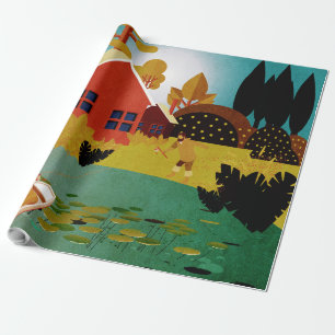 Papier Cadeau pêcheurs