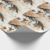 Papier Cadeau Peignez l'enveloppe de cadeau de poney de cheval - (Coin)