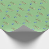 Papier Cadeau Peint à la main Orange Tree Ginger Jar Jars Envelo (Coin)