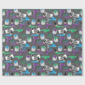 Papier Cadeau Peintre et décorateur Anniversaire (Plat)