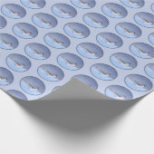 Papier Cadeau Peinture à la souris - Oiseau original (Coin)