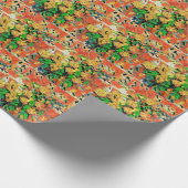 Papier Cadeau Peinture à l'huile Retro : Van Gogh Monet (Coin)