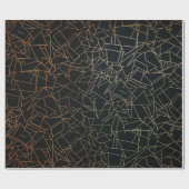 Papier Cadeau Peinture Abstraite (Plat)