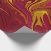 Papier Cadeau Peinture abstraite colorée (Coin)