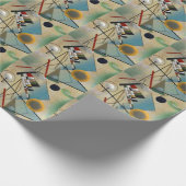 Papier Cadeau Peinture abstraite de composition de Kandinsky (Coin)