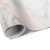 Papier Cadeau Peinture abstraite de luxe en encre d'alcool  (Coin rond)