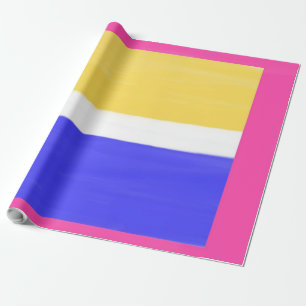 Papier Cadeau peinture abstraite moderne