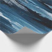 Papier Cadeau Peinture Abstraite moderne (Coin)