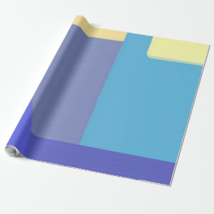 Papier Cadeau peinture abstraite moderne