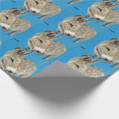 Papier Cadeau Peinture amicale pour âne (Coin)