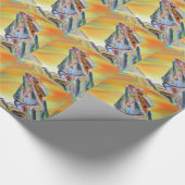 Papier Cadeau Peinture barbue chromatique de Digitals de dragon (Coin)