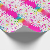 Papier Cadeau Peinture colorée (Coin)