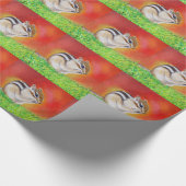 Papier Cadeau Peinture Cute Chipmunk (Coin)