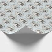 Papier Cadeau Peinture de berger anatolienne - Art original de c (Coin)