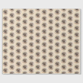 Papier Cadeau Peinture de berger pyrénéenne - Cute Original Chie (Plat)