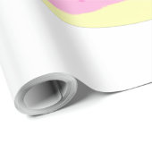 Papier Cadeau peinture de donut (Coin rond)