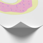Papier Cadeau peinture de donut (Coin)