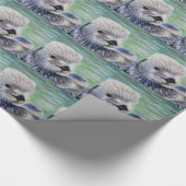 Papier Cadeau Peinture de la Loupe de mer (Coin)