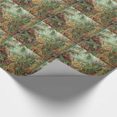 Papier Cadeau Peinture de la mousse de Haeckel, de l'herbe et de (Coin)