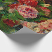Papier Cadeau Peinture de Pierre Renoir, Rose, (Coin)