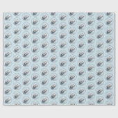 Papier Cadeau Peinture de Sealyham Terrier - Cute Original Dog A (Plat)