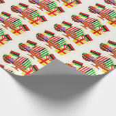 Papier Cadeau Peinture de table Kwanzaa (Coin)