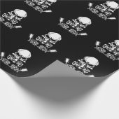 Papier Cadeau Peinture de voiture Peintre crâne (Coin)