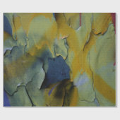 Papier Cadeau Peinture d'épluchage (Plat)