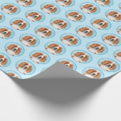 Papier Cadeau Peinture d'espagnol Welsh Springer - Art original  (Coin)