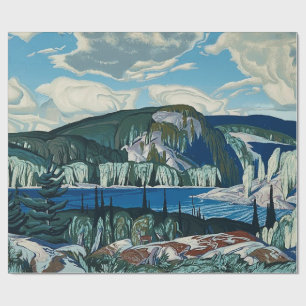 Papier Cadeau Peinture du parc provincial Algonquin par AJ Casso