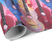 Papier Cadeau Peinture Jamming be Goode par Alfred Fox (Coin rond)