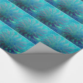 Papier Cadeau Peinture numérique de cercle de dauphin du © P (Coin)