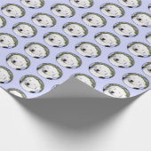 Papier Cadeau Peinture sur chiots pour chien de garde anglaise - (Coin)