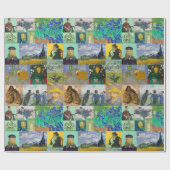 Papier Cadeau Peintures de Vincent van Gogh (Plat)