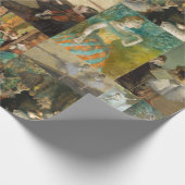 Papier Cadeau Peintures et dessins de danseurs classiques (Coin)