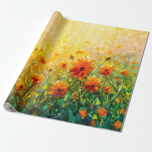 Papier Cadeau Peintures florales peintures monet peinture claude