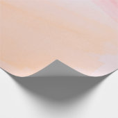 Papier Cadeau Peintures rose et orange (Coin)