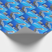 Papier Cadeau Pélican (Coin)