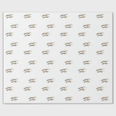 Papier Cadeau Pélican volant 4 (Plat)