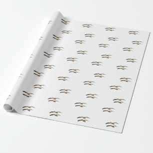 Papier Cadeau Pélican volant 4