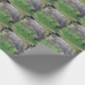 Papier Cadeau Pelouse Biologique Sur Quatre Trous (Coin)