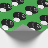 Papier Cadeau Pelouse Bowls (Coin)