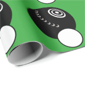 Papier Cadeau Pelouse Bowls (Coin rond)